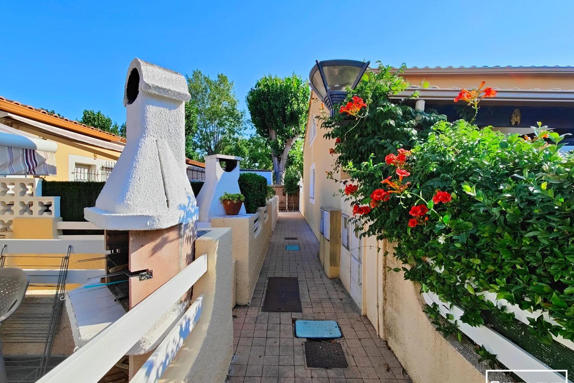 Maison Renovee Et Climatisee Avec Wifi A 600M De La Plage Vias Exterior foto